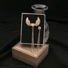 Angel Wings Brooch Vintage Court Style Hollow Round Collar Pin Love Suit Fixed