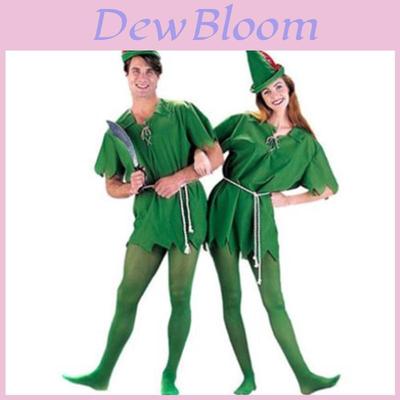 Premium Quality Peter Pan Robin Hood Storybook Costume For Men Women Unisex Party Wear