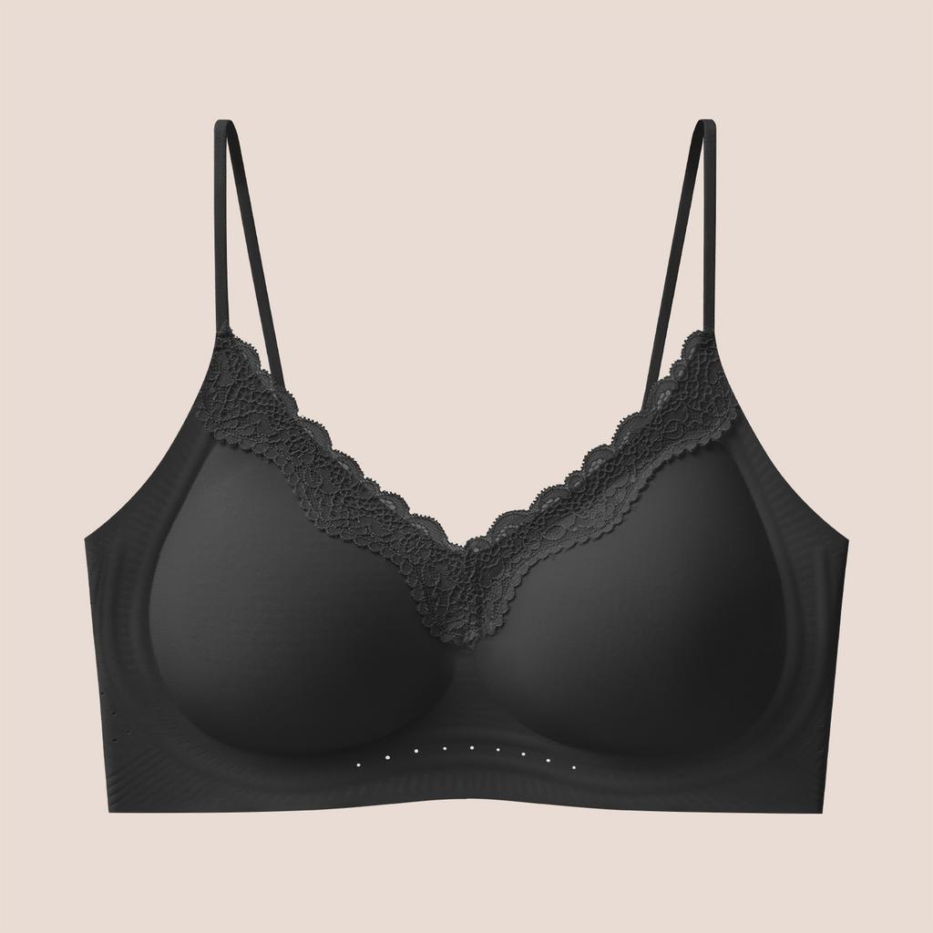 Cool foundation, thin shoulder straps, beautiful back underwear, women's small breasts gathered, soft support, seamless bra cover thickened