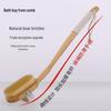 Boar Bristle & Horsehair Exfoliating Bath Brush with Long Handle