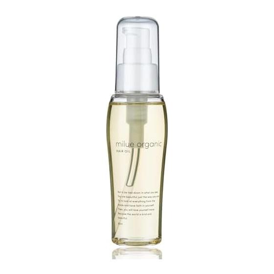 Milue Organic Hair Oil Non-Rinse Treatment [Beauty salon exclusive product x Moist and shiny hair x Moisture type]