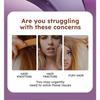 Purple Hair Mask, Purple Collagens Hair Mask, Long Lasting Hydrating Repair Deep Nourish Brighten Hair For Blonde, Platinum, White or Grey Hair, 259ml