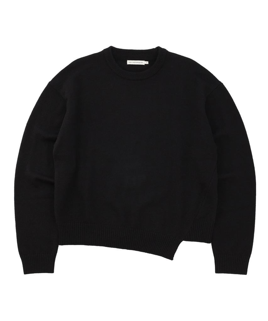 NOWANDTOMORROW Basic Knit Pullover [5 Color]