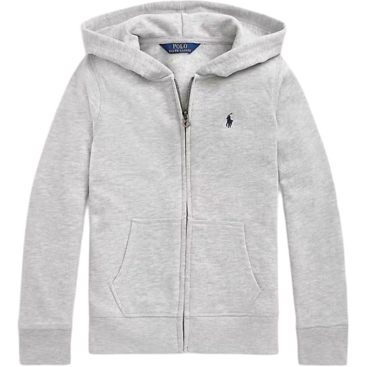 

Худи Polo Ralph Lauren Ss26 Вышивка логотипа-пони На молнии спереди Длинный рукав Детские Детские худи 313833560-017 XL