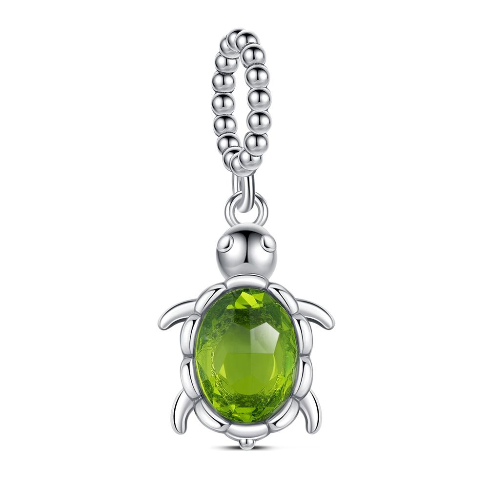 925 Silver Robot Charms Pendant sea turtle Moon Bead Fit Bracelet For Women DIY Fashion Jewelry Elegant Gift