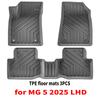 Tapis de sol et protection de coffre de voiture en TPE de haute qualité pour MG5 MG 5, imperméables, anti-poussière, faciles à nettoyer