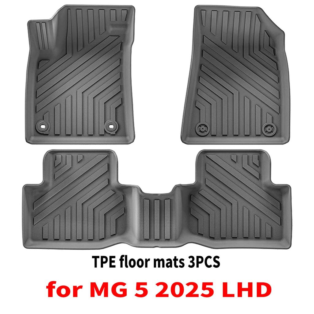 Tapis de sol et protection de coffre de voiture en TPE de haute qualité pour MG5 MG 5, imperméables, anti-poussière, faciles à nettoyer