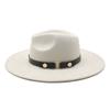 High Quality Hat Women'S Suede Hat Top Hat British Retro Men'S And Women'S Neutral Felt Hat