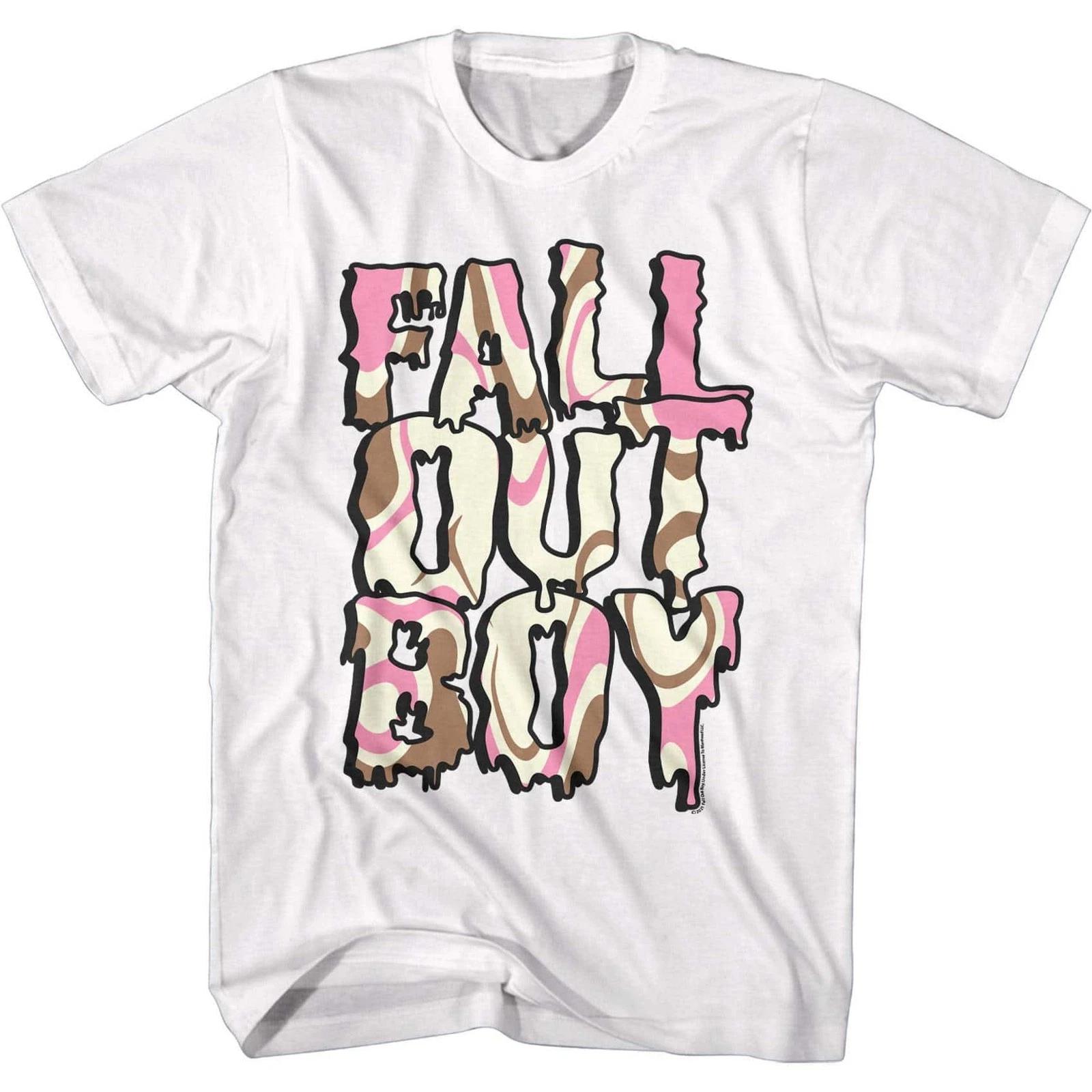 Fall Out Boy Neopolitan Logo Men s T Shirt XL