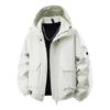 Unisex 3-in-1 Soft Shell Trekking Jacket – Warm, Windproof, Waterproof for Autumn/Winter