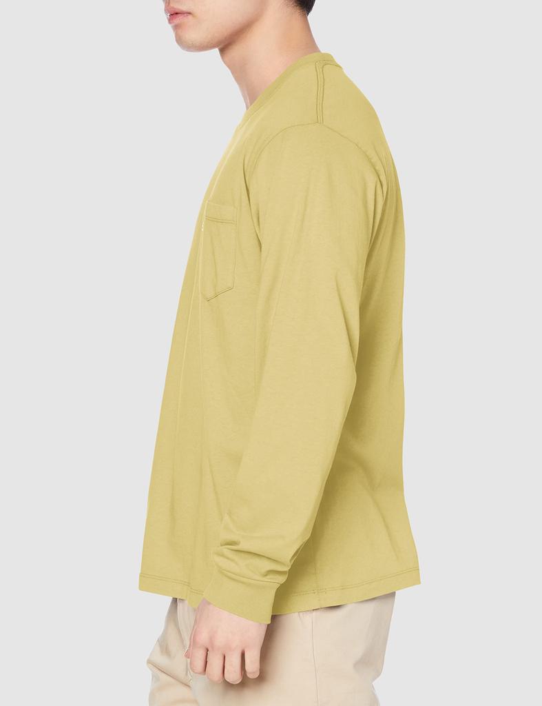 Lee Official Langarmtaschen-Pistazie Medium T-Shirt LT3060-148