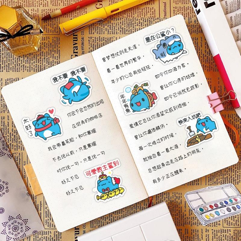 60Pcs New Stickers Cute Stickers Notebook Mobile Phone Stickers