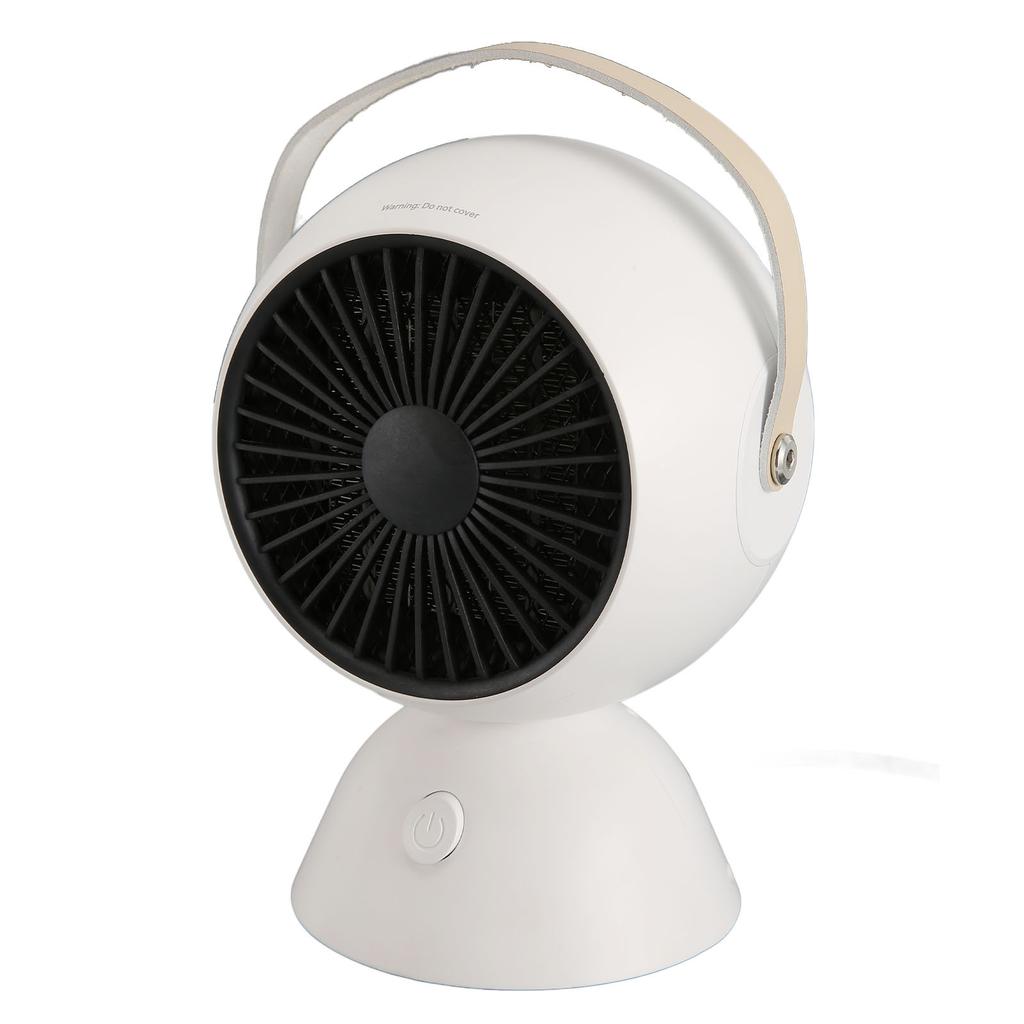 Mini Fan Heater 1300W Silent Constant Temp Fast Heating Portable Desktop Space Heater for Bedroom Office