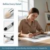 Dual-Headed Sketch Pens Sponge Smudge Set 2Pcs Reusable Durable Art Supplies for Hobbyists Home DIY Art Projects