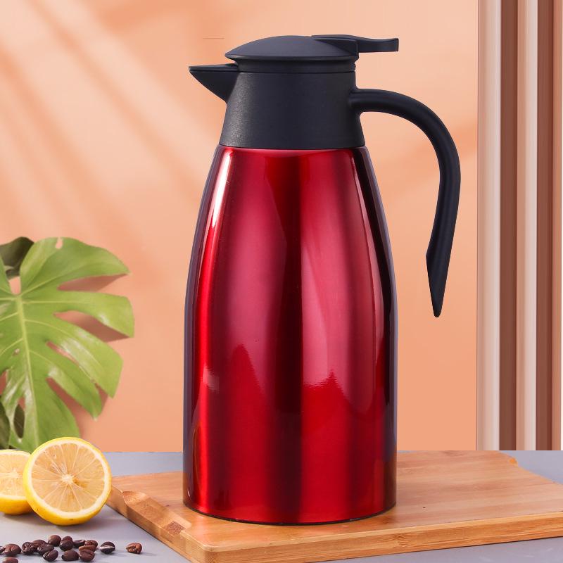 Dvouvrstvá vakuově izolovaná kávová konvice z nerezové oceli 304 - Zesílená domácí termoska pro udržení tepla a chladu