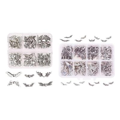 Angel Wing Bead Charm DIY Jewelery Findings Charm Accessories for Necklace