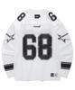 RETRIEVER CLUB 68 Long Football Jersey [White]