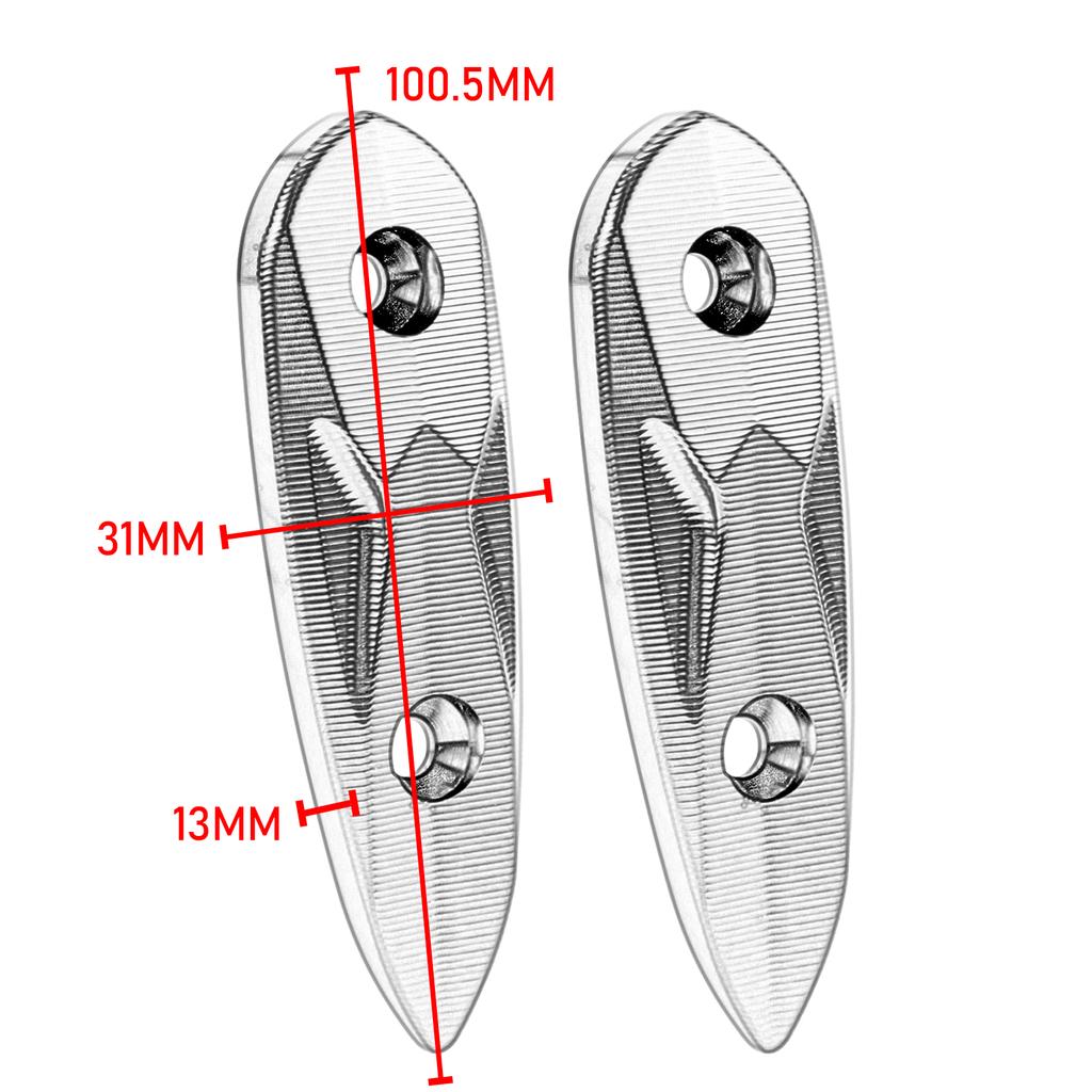 Motorcycle CNC Rearview Mirror Hole Cap Cover Mirror Eliminators Baffle Base Cover For Yamaha YZF R15 V3 17-20 YZF R3 R25