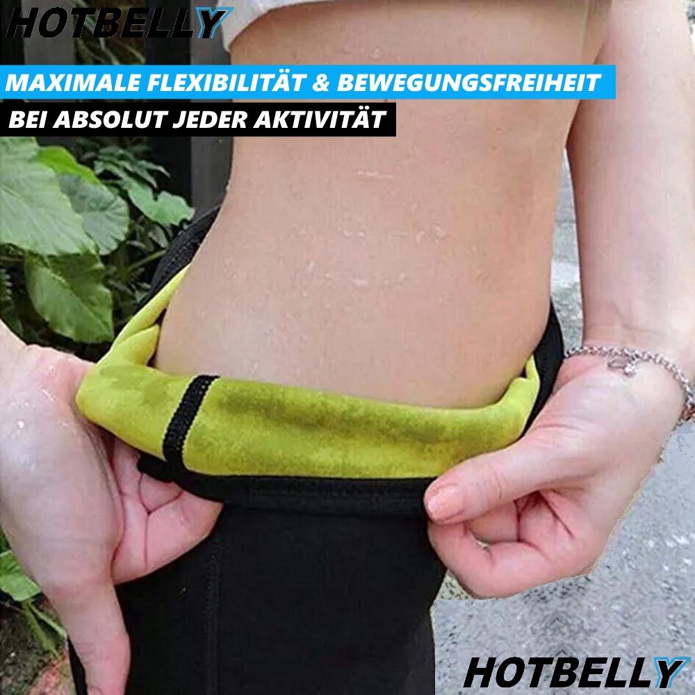 HOTBELLY Neoprene Sweat Pants Sauna Pants Hot Yoga Pants Sport Slimming Fitness Pants