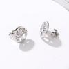 Women's Titanium Steel Tree of Life Dangle Earrings - 18K Gold, European & American Fashion Jewelry.