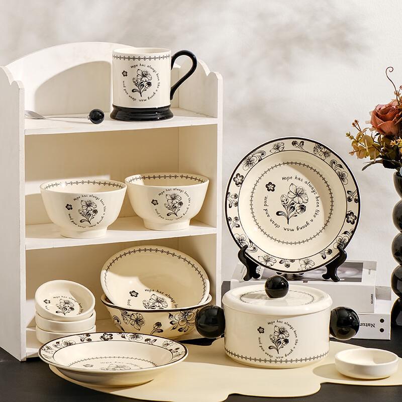 Stylish Ceramic Noodle Bowl