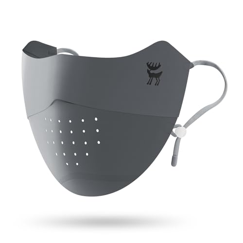 

[Qunature] Маска для лица, прохладная на ощупь, солнцезащитная маска, маска для защиты от ультрафиолета, UPF50+, закрывает уголки глаз, 3D, дышащая, быстросохнущая