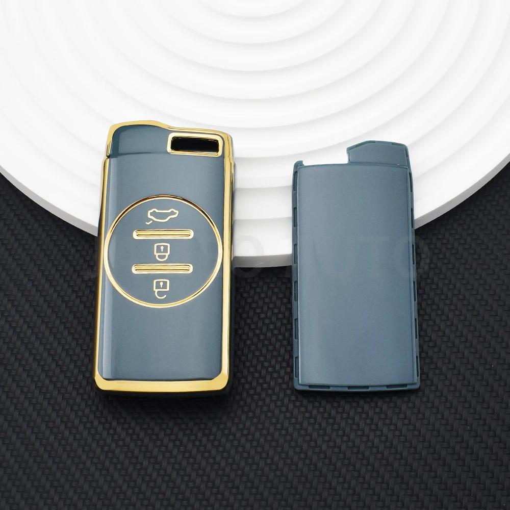 TPU Car Key Remote Case Cover For Chery Tiggo 4 5X 7 Pro 8 Exeed Txl Tx Lx Fashion Shell Fob Holder Protector Auto Accessories