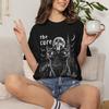 The Cure Cat Moon Tee — Unisex Vintage T-Shirt