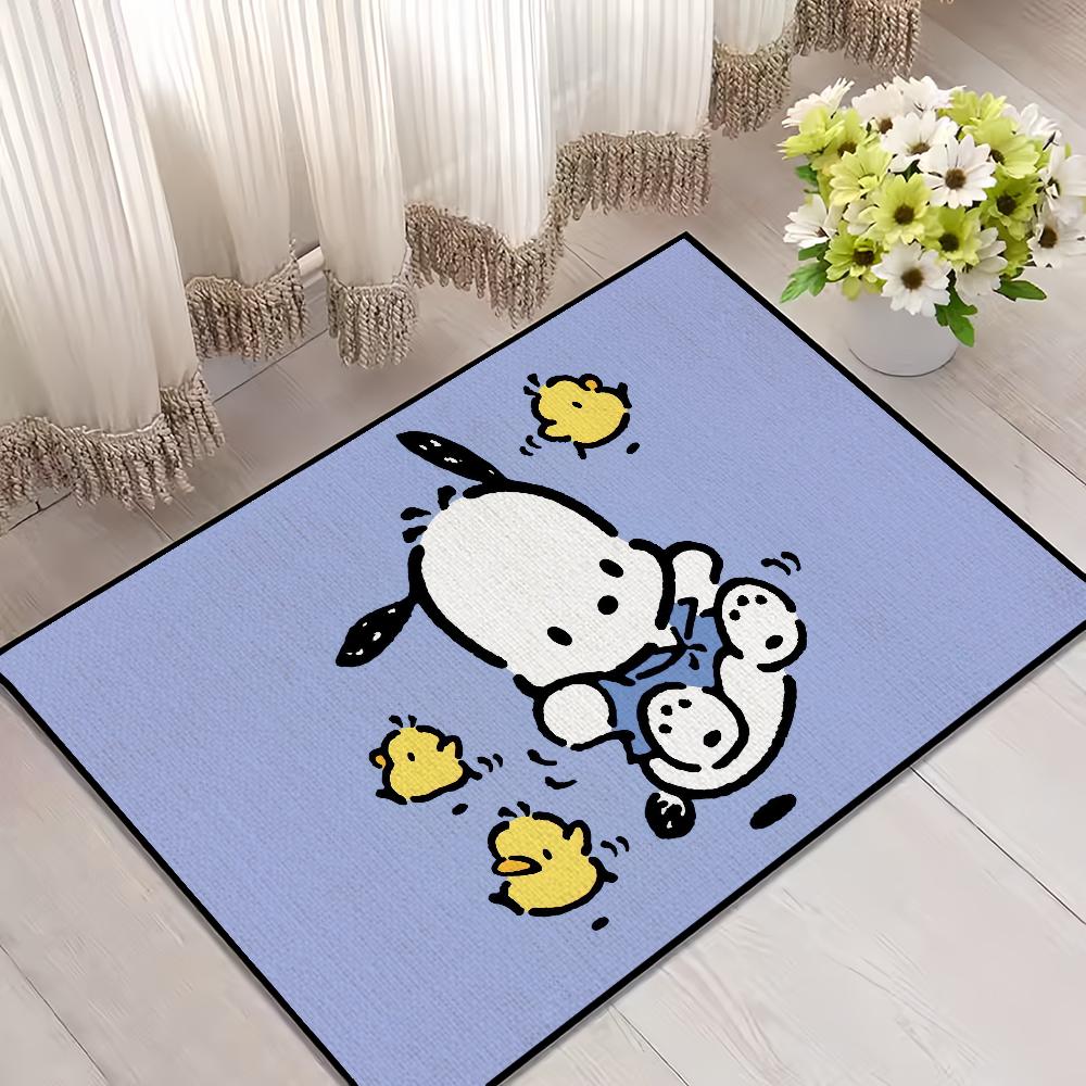 

Door Mat Cartoon For Bedroom Decoration Kitchen P-Pochacco Bath Carpet House Super Absorbent Rug Cute Foot Non-slip SJR40x60CM