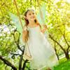Cute Sparkling Fairy Wings for Adults Kids Halloween Costume Party Favor Angel Wings for Girls Dress up Costume Wings
