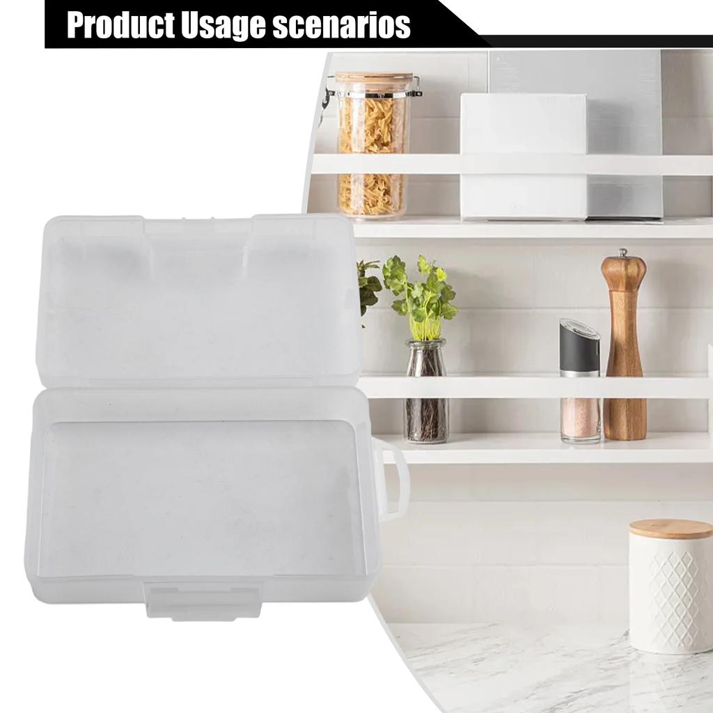 Transparent Plastic Storage Jewelry Boxes Compartment Adjustable Containers For Beads Earring Box For Jewelry Rectangle Boxes