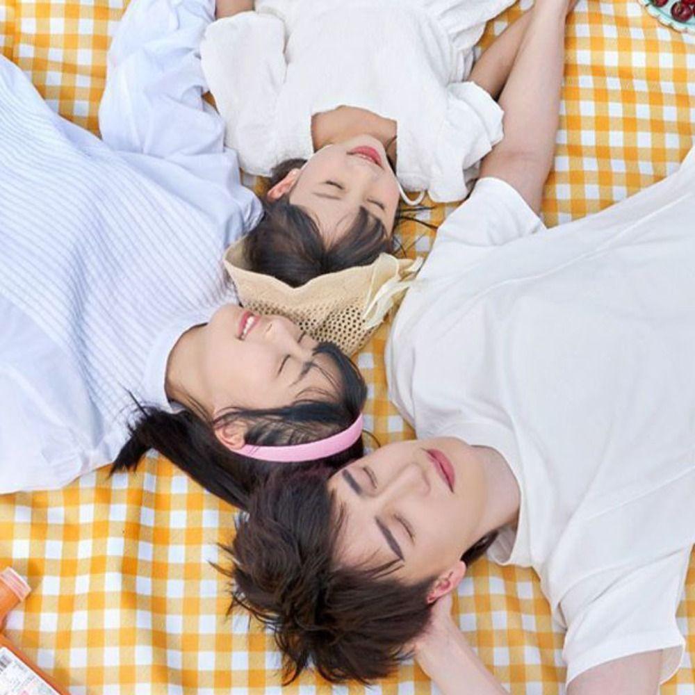 Skládací plážová podložka, přenosná kempingová deka, venkovní pikniková podložka