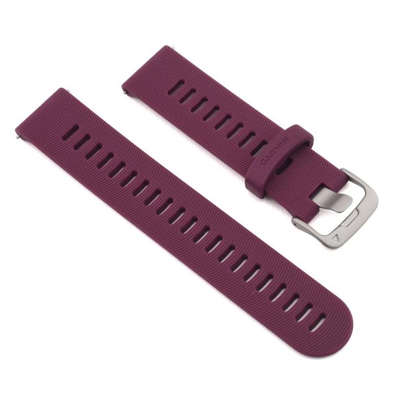 Garmin Forerunner 245 watch band purple silicone
