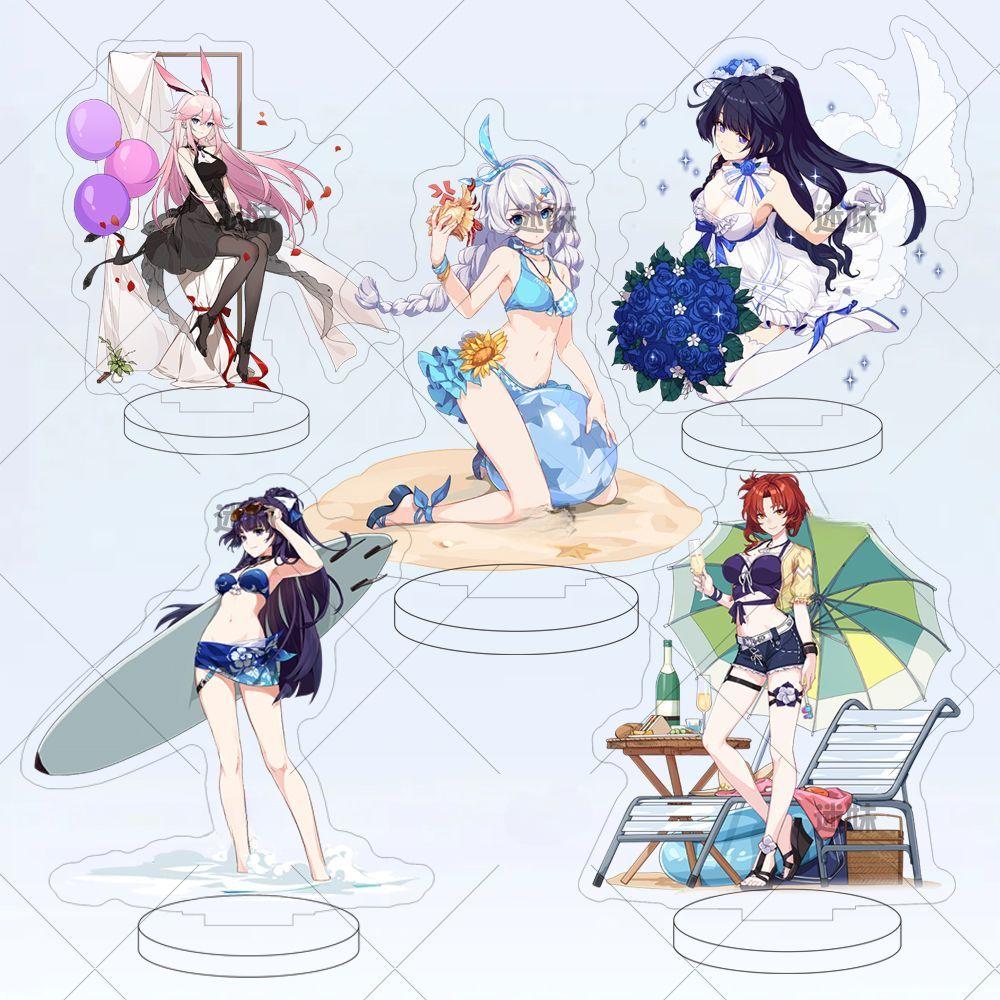 

Перевод имен персонажей Honkai Impact 3 на акриловой подставке 10 см: Airihia, Kiana и Bronya [01] Collapse 3-01