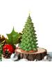 Christmas Tree Aromatherapy Candle Mold DIY Christmas Tree Decoration Ornament Crafting Tools Christmas Tree Candle Gypsum Mold