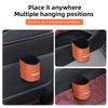 Car Door Side Storage Bin Foldable Storage Box Vehicle Leather Interior Storage Case  Decorative For Volvo V60 V40 XC60 XC90 V70