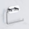 Stainless Steel Self Adhesive Toilet Paper Holder No Drilll Wc Wall Tissue Storage Bathroom Accessories Organization