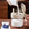 Seasoning Containers Airtight Glass Organizer With Spoon Condiment Containers With Lid For Kitchen Countertop Pantry Cabinet