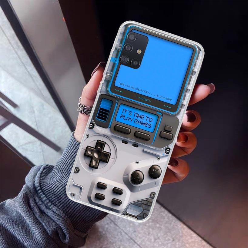 Games Console Fashion Boy Phone Case For Samsung Galaxy A12 A52S A42 A32 A22 A51 A50 Note 20 Ultra 10 S10 Plus A71 A70 A31 A30 A