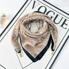 Fashion Luxury Magnetic Buckle Cashew Print Women Silk Scarf Wraps Neck Scarf High-end Elegant Shawl Scarves