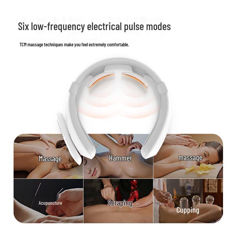 WOLO Smart Neck and Shoulder Massager with Heat and Pulse Therapy