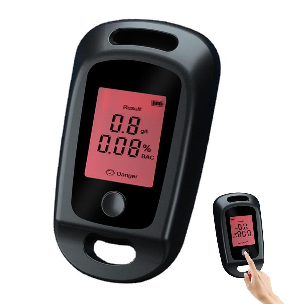 Portable Blowing Type Tester Handheld High Precision Breathalyzer Usb Rechargeable Digital Breath Tester