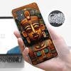 Mayan Stone Totem Pole Phone Case For Samsung Galaxy A52 A32 A22 A12 A02S A50S A30S A51 A31 AA71 Note 20 Ultra 10 S10 Plus Galax