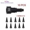 2/5/10x 7.89 ID8 5/16 Car Fuel Line Quick Connector Hose Coupler Nylon Oil Line Pipe Connect Disconnect Release Hose 180 Degree