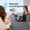 L8 Mini Camera Video Audio Recorder HD 1080P Conference Outdoor Sports Loop Recording Camcorder Lavalier Camera Magnetic Backclip
