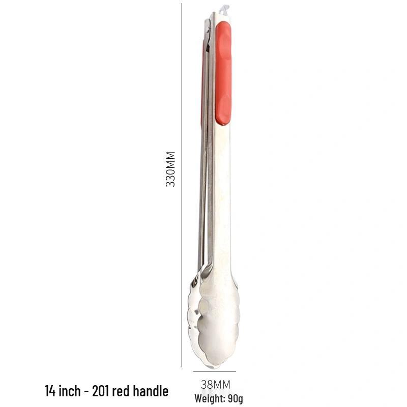 Riyue Xingchen Thickened Stainless Steel Food Tongs