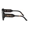 Dior Logo Frame Irregular Sunglasses Unisex Sunglasses Tortoise DIORSIGNATURE-R2F-20F155