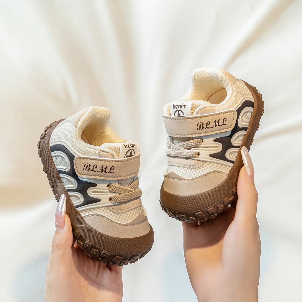 Breathable Toddler Shoes for Girls Soft Sole Baby Shoes for Boys Non-slip and Wear-resistant Sports Shoes