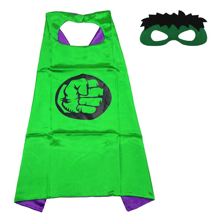 Children's Day Hero Capes: Adult Spider-Man, Superman, Captain America, Batman, Iron Man Cloaks