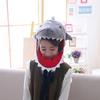 Adult Plush Dinosaur Hat PP Cotton Doll Plush Shark Hat Creative Headgear Dinosaur  Kids Gift